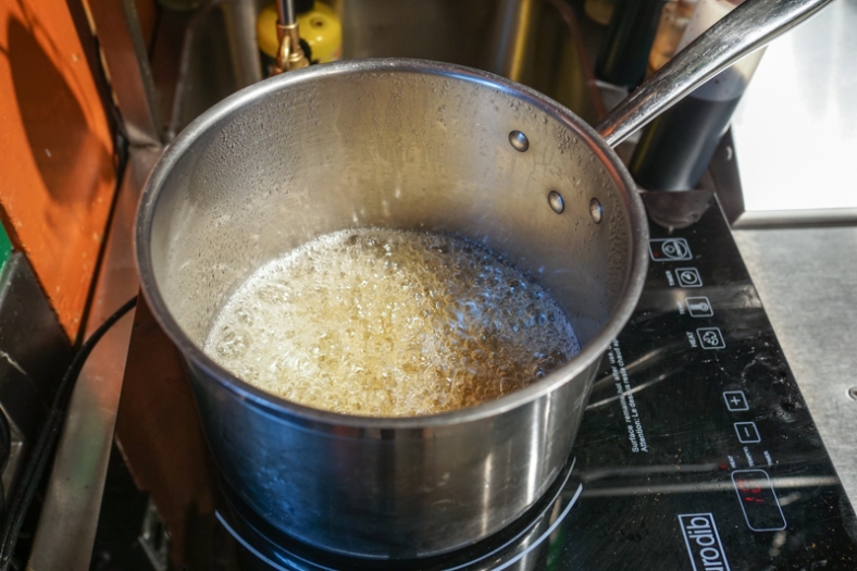 Edmonton Cooks: Making Simple Syrup for Gastrique