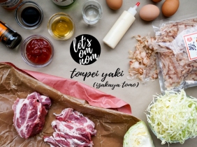 Edmonton Cooks: Tonpei Yaki (Izakaya Tomo)