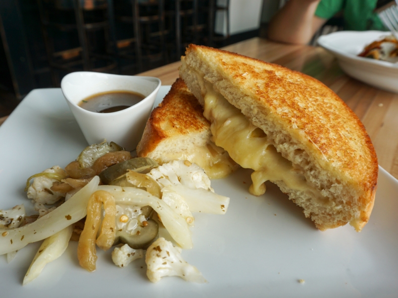 Black Pig Bistro: French Onion Grilled Cheese